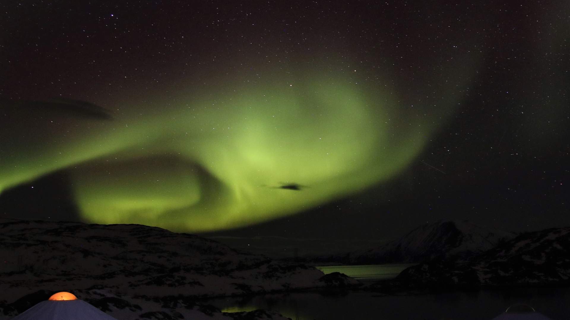 Private two days Arctic Camp with Winter Kayaking - all inclusive
