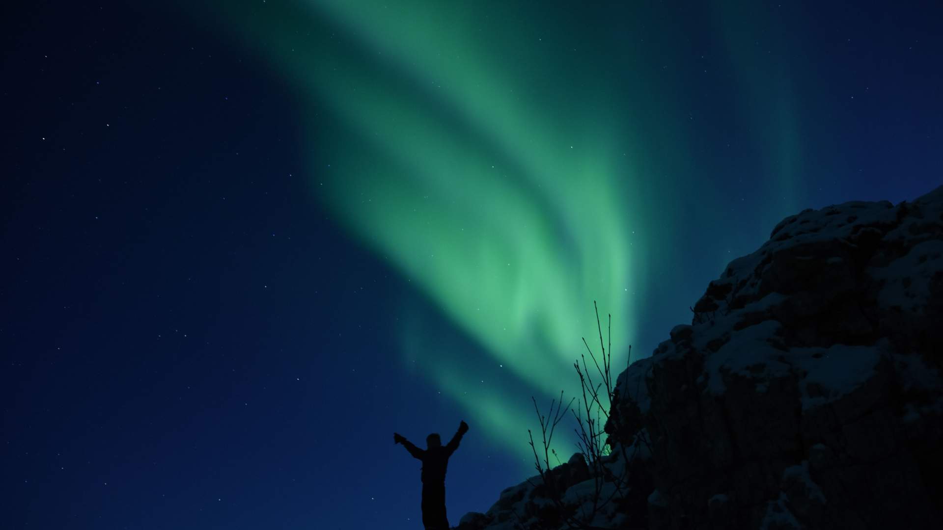 Private Northern Light chase in a small group