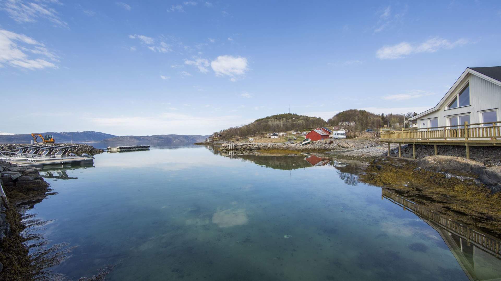 Camp Solbergfjord Sea Lodge