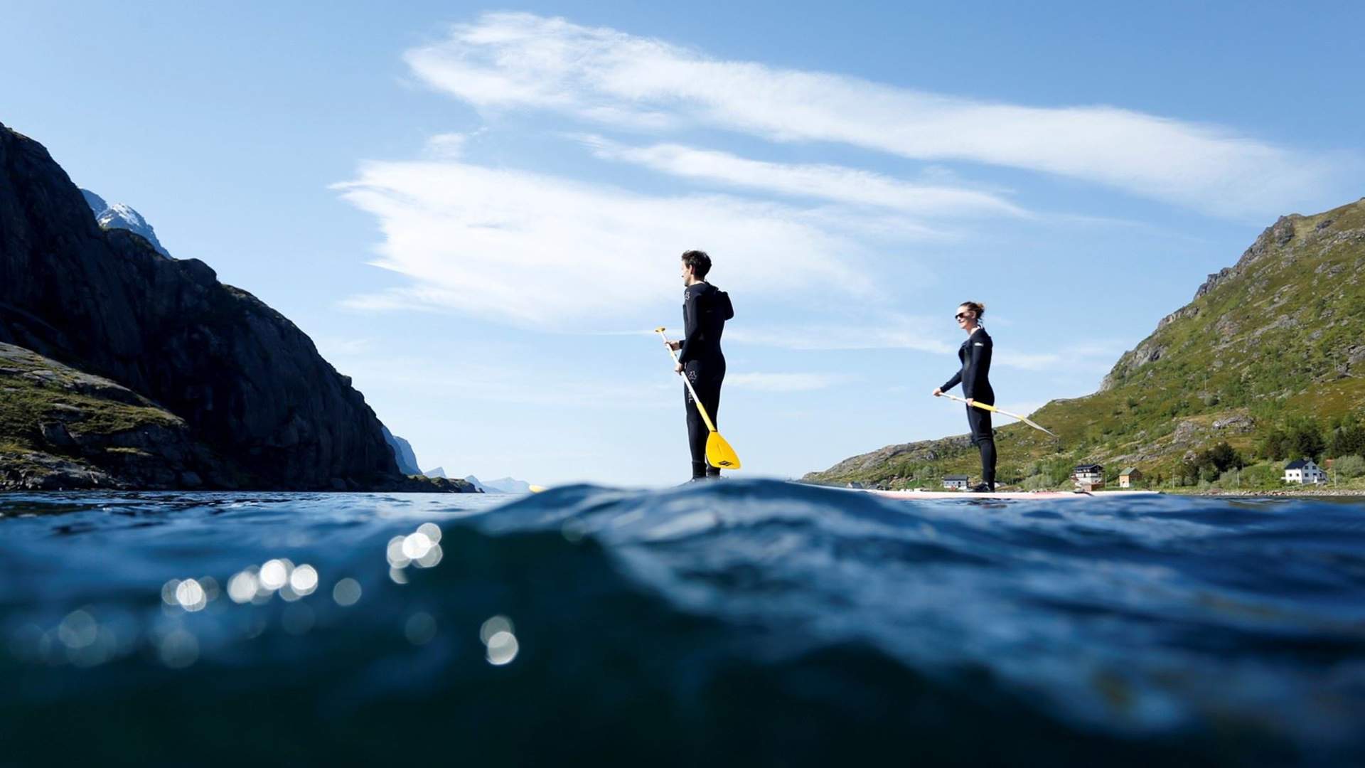 Stand-Up Paddle Tour - Unstad Arctic Surf