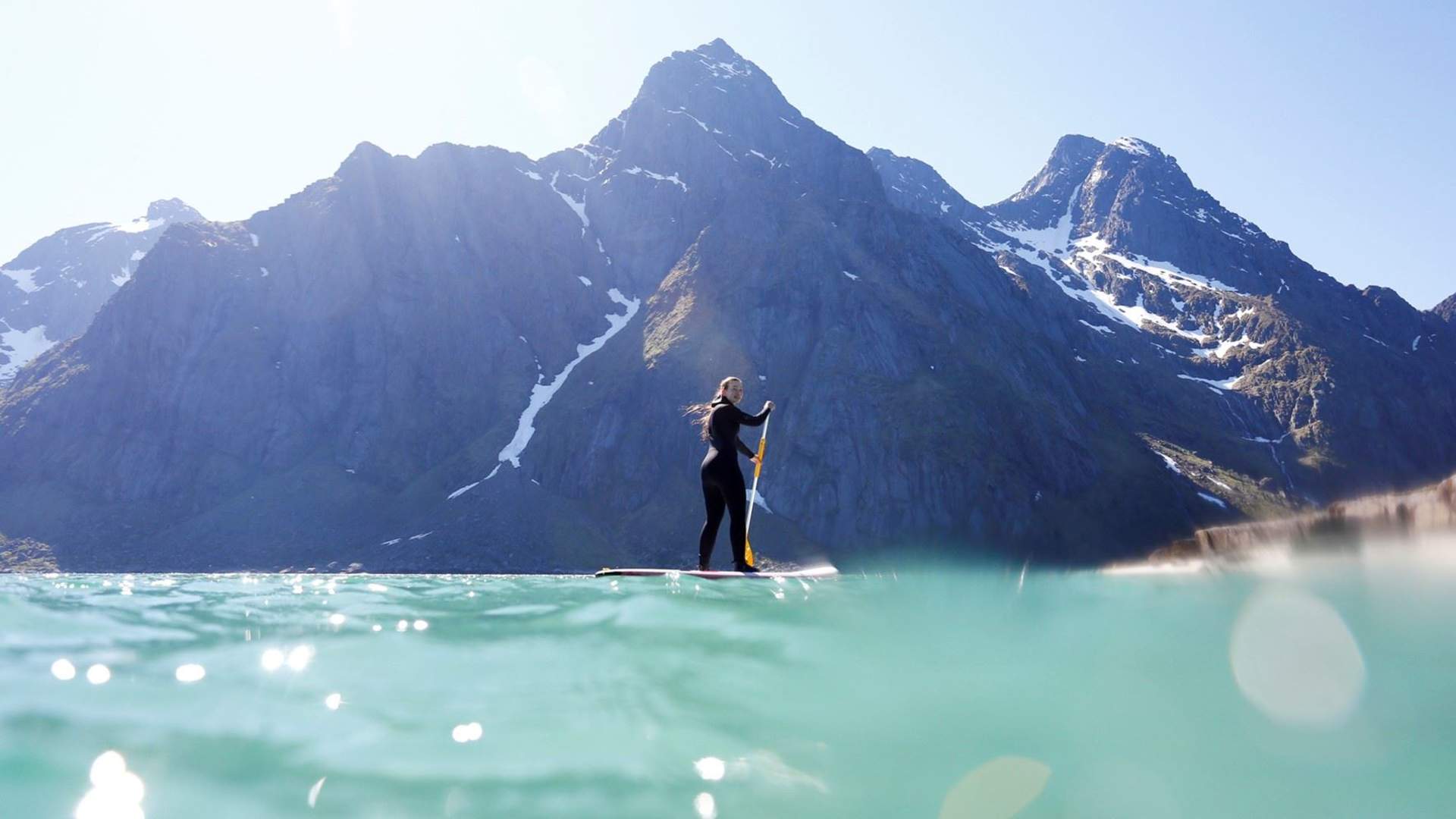 Stand-Up Paddle Tour - Unstad Arctic Surf