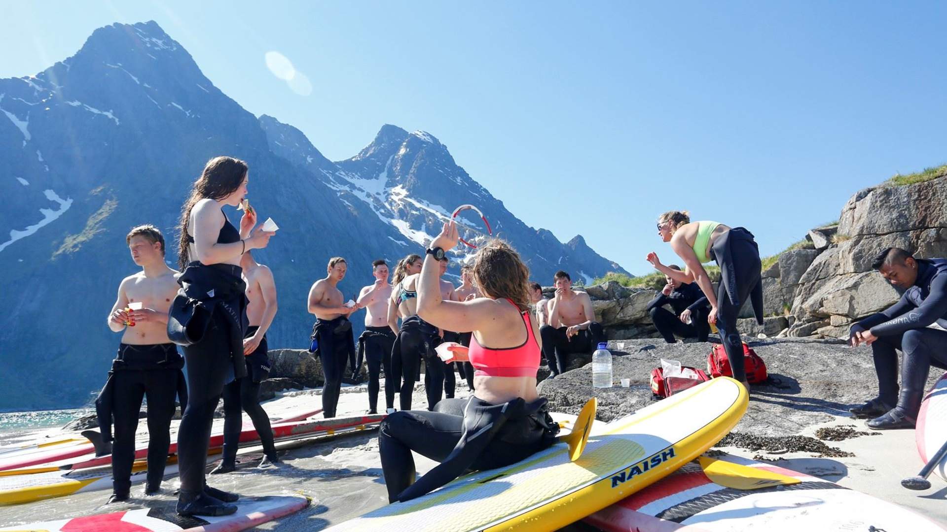 Stand-Up Paddle Tour - Unstad Arctic Surf