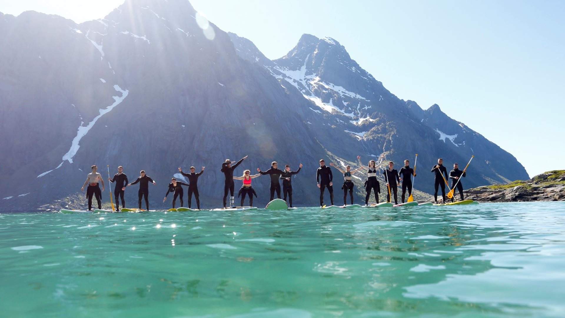 Stand-Up Paddle Tour - Unstad Arctic Surf