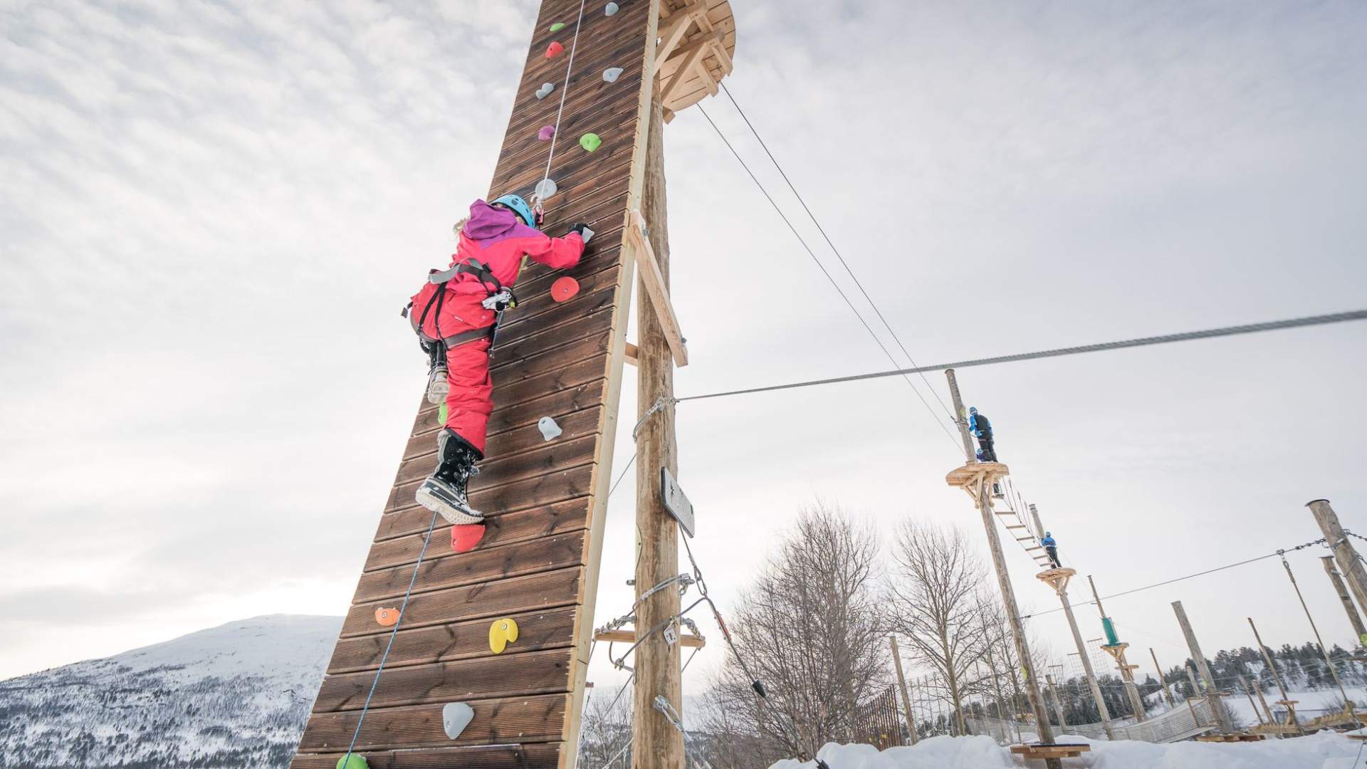 Climbing park Bjorli