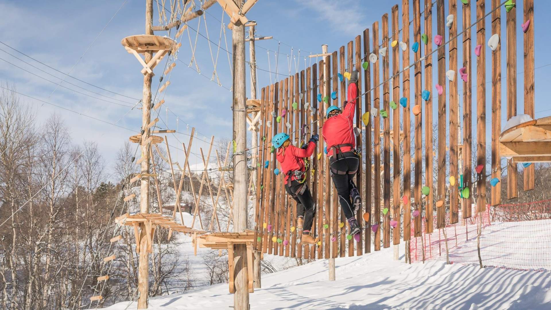 Climbing park Bjorli