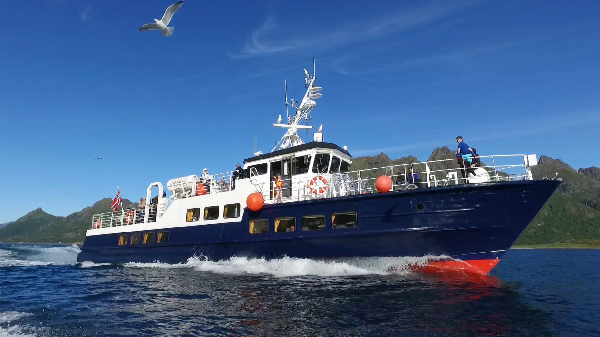 Trollfjordturer med MS Øykongen