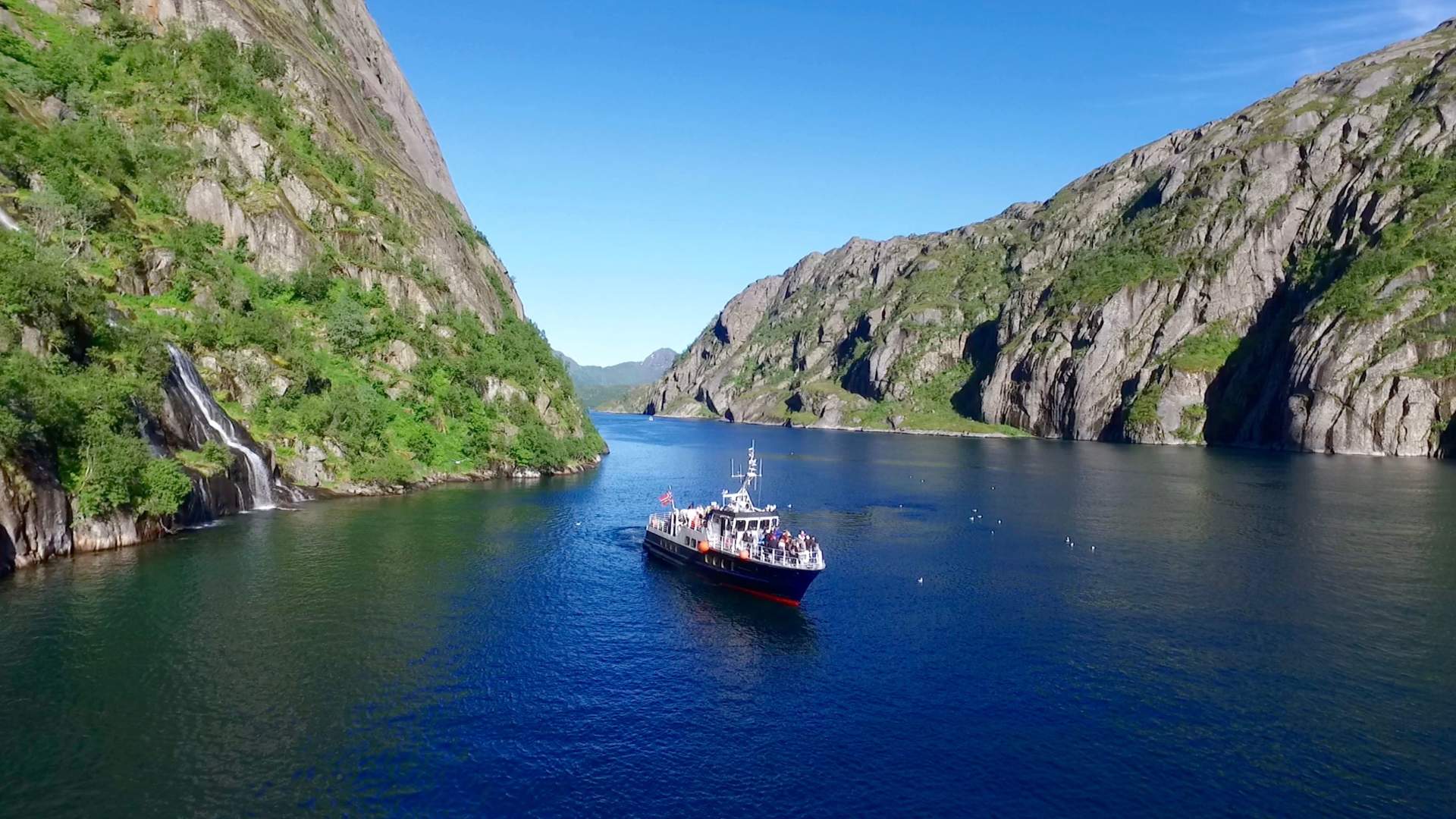 Trollfjordturer med MS Øykongen