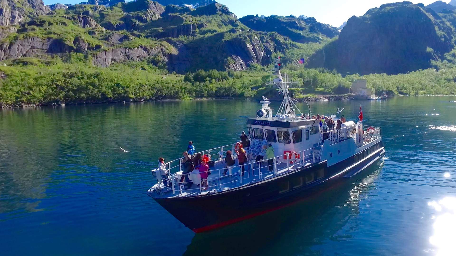 Trollfjordturer med MS Øykongen