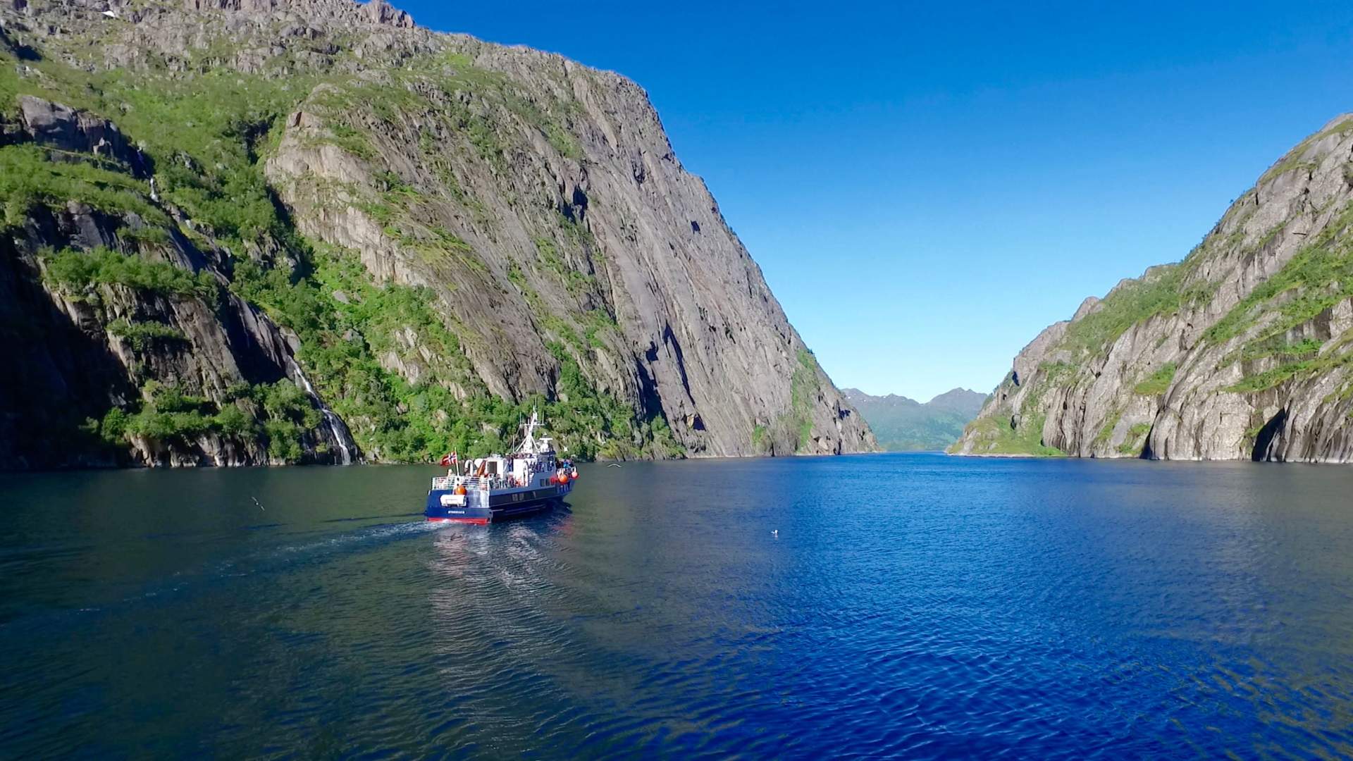 Trollfjordturer med MS Øykongen