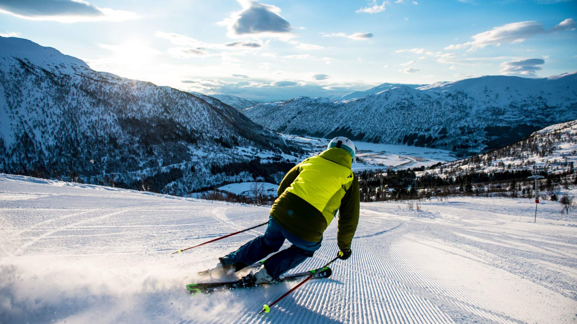 Myrkdalen Mountain Resort action