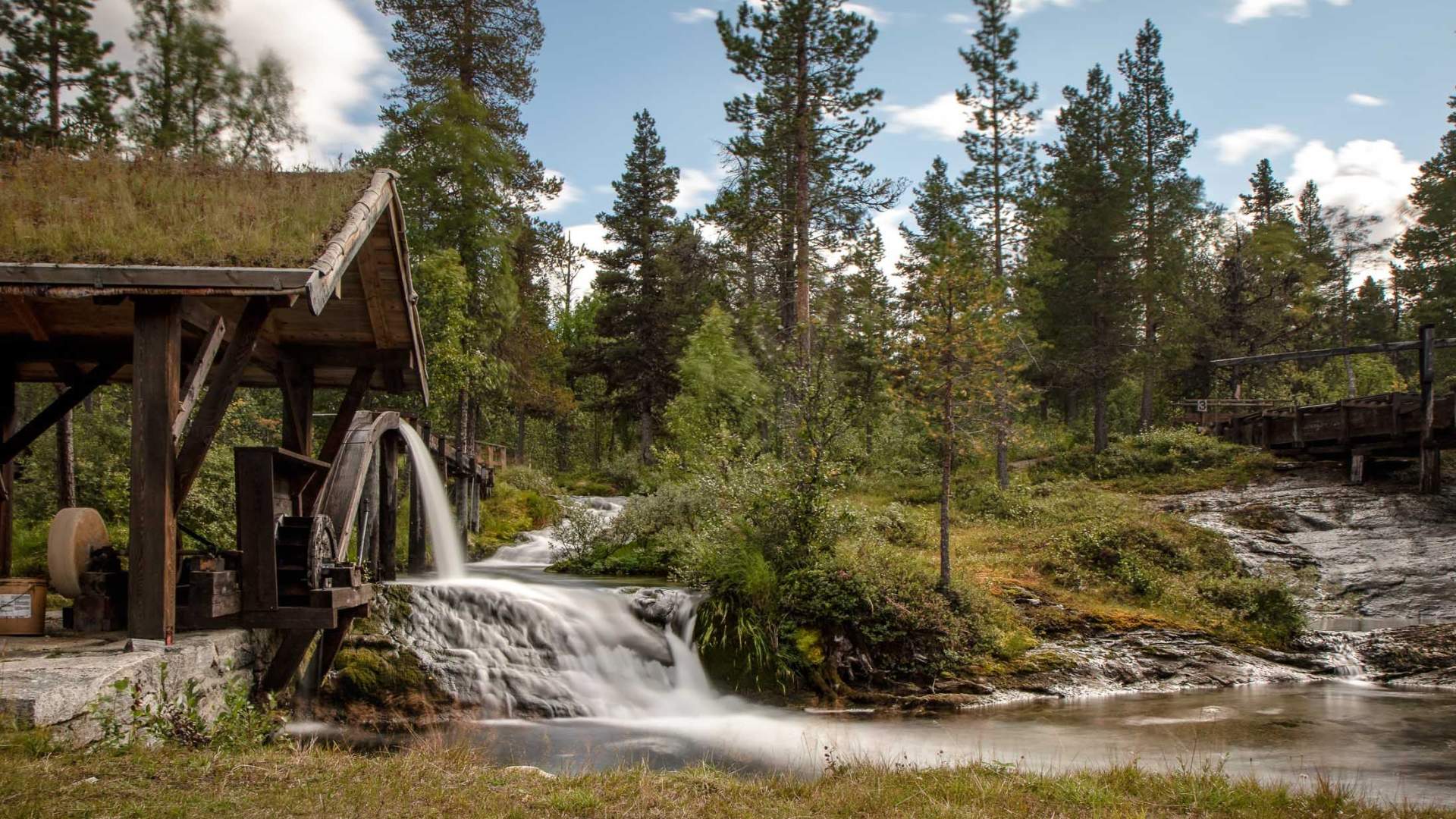 Sagelva Vasskraftsenter - Med vatn som drivkraft i 300 år