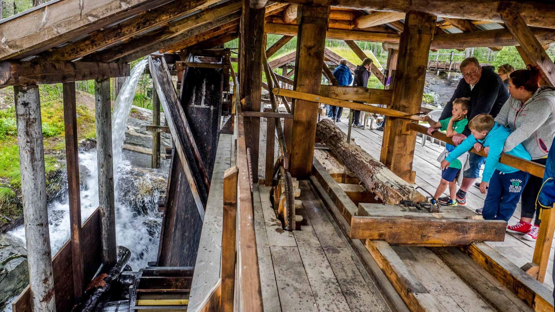 Sagelva Vasskraftsenter - Med vatn som drivkraft i 300 år