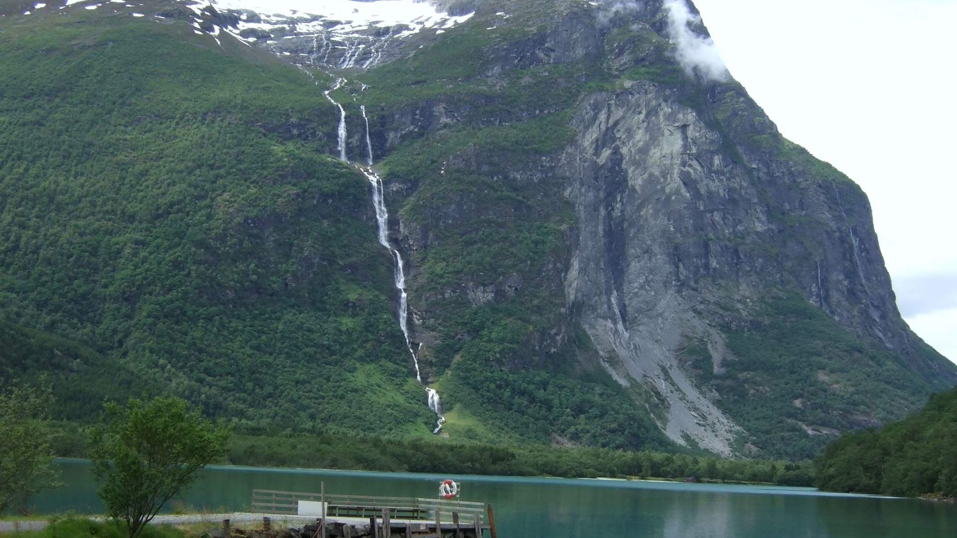 Ramnefjellsfossen waterfall