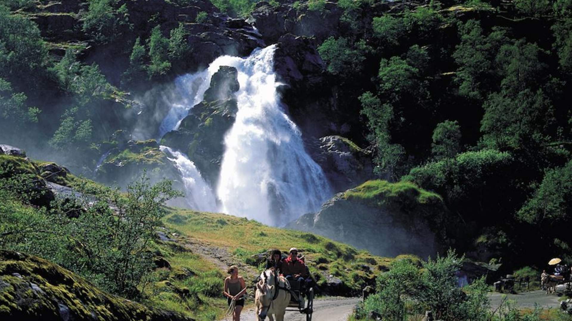 Kleivafossen Waterfall