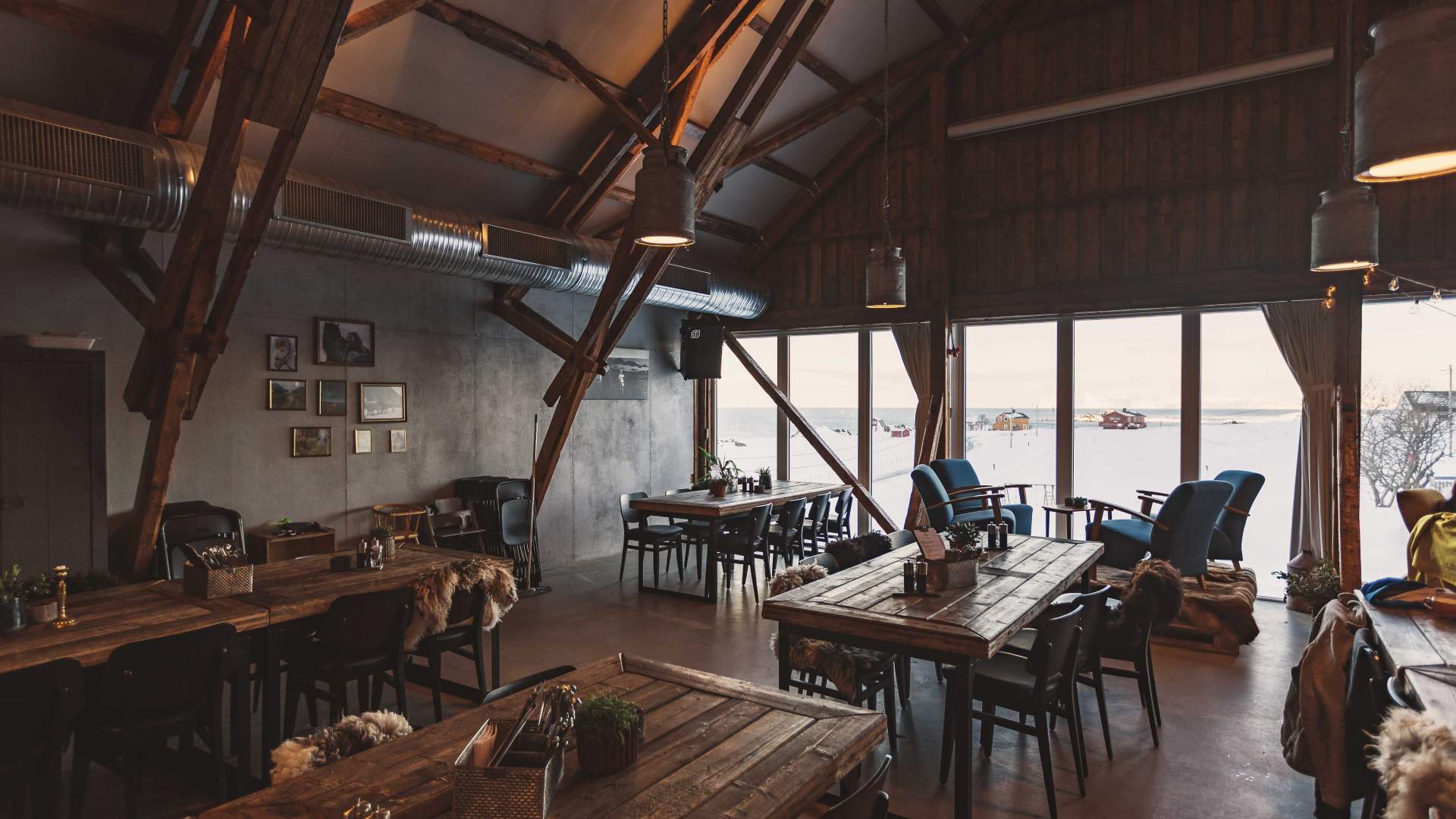 Middag under Nordlyset - Restaurant Låven