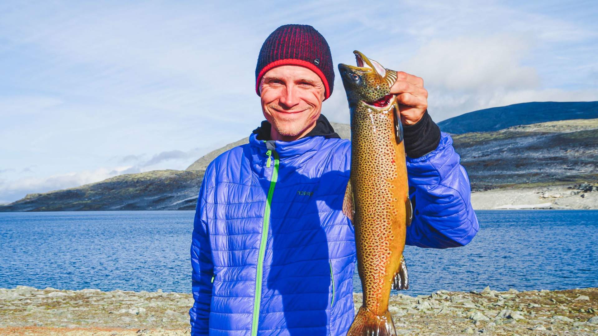Fishing in Skjåk