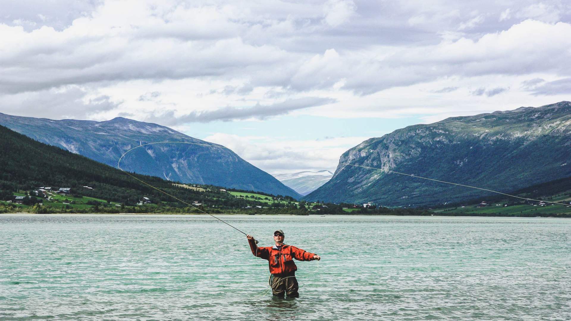 Fishing in Skjåk