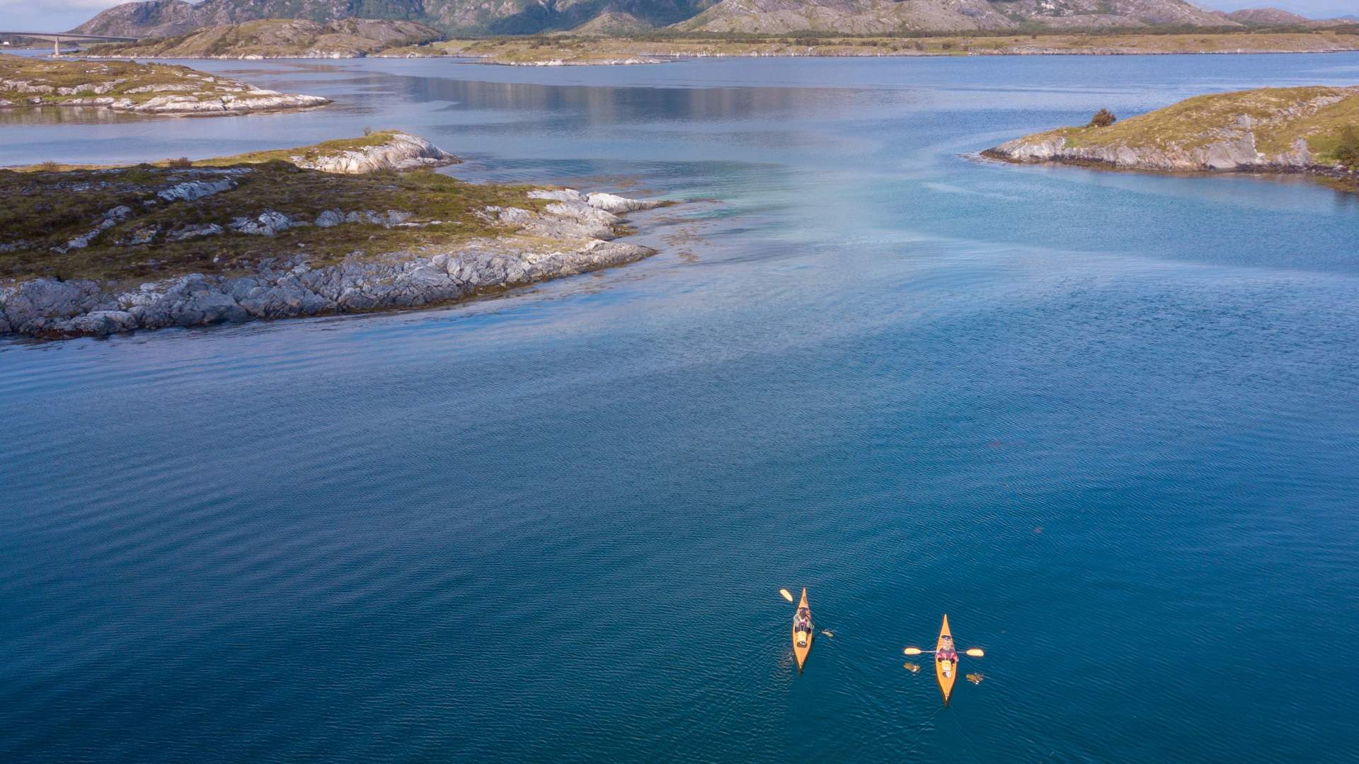 Padling in Herøy