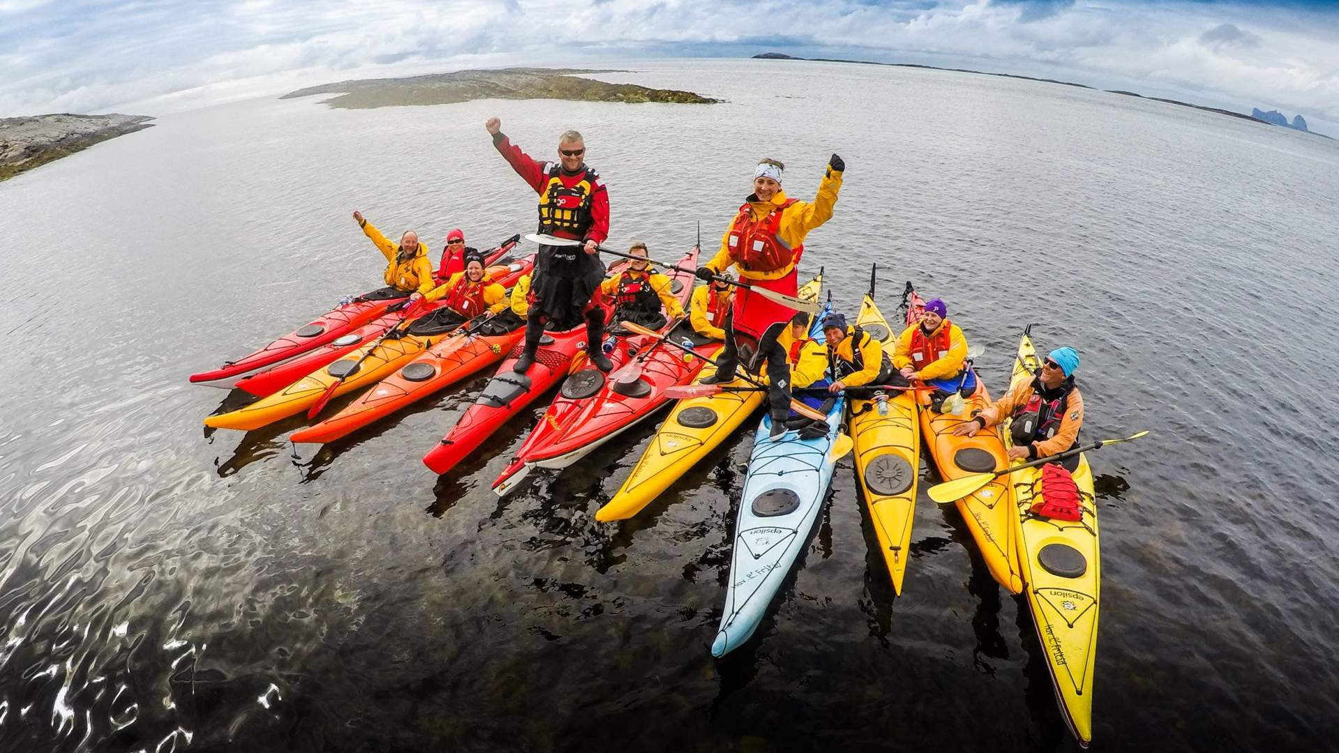 Padling in Helgeland