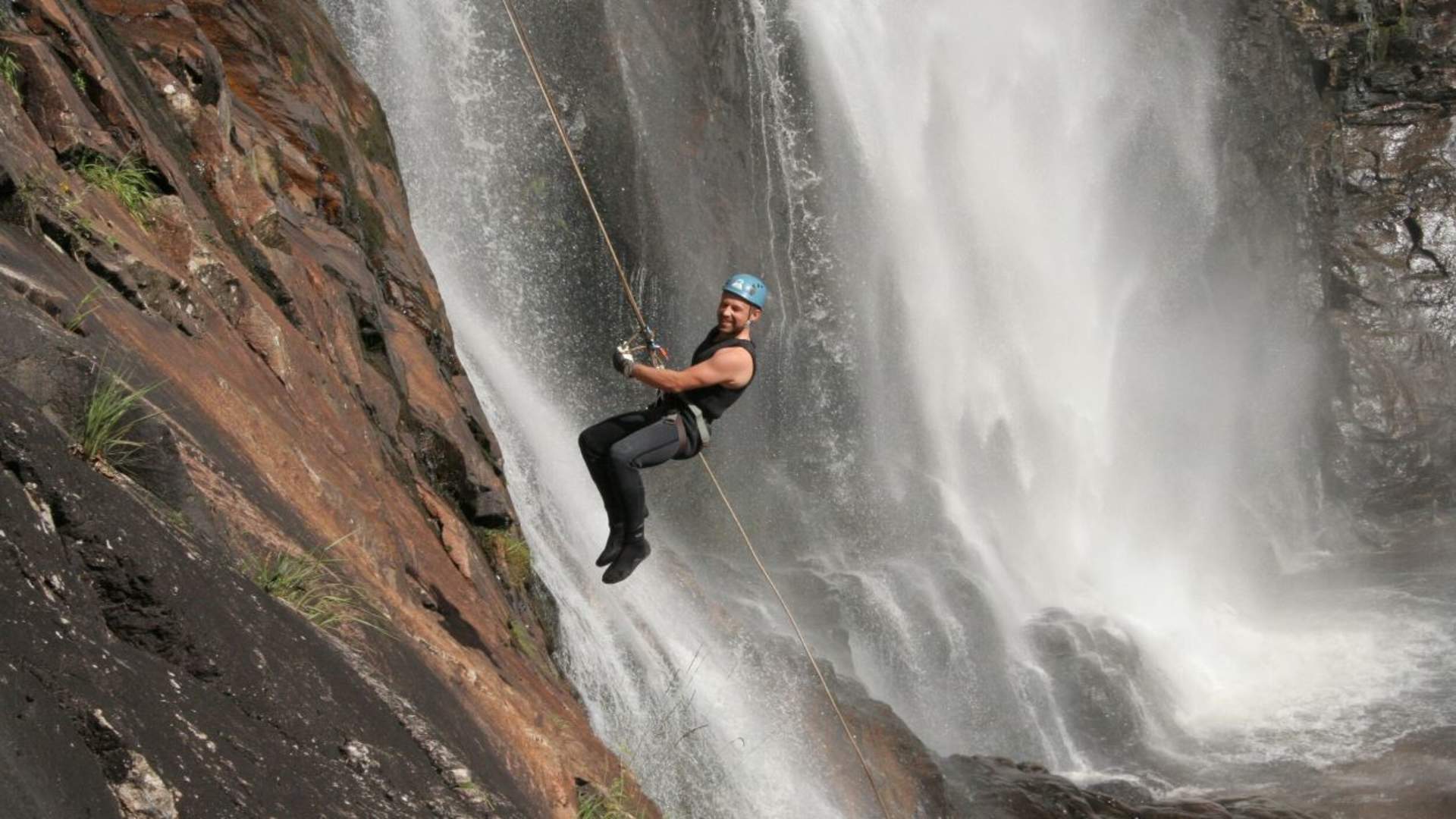 Waterfall Rappelling