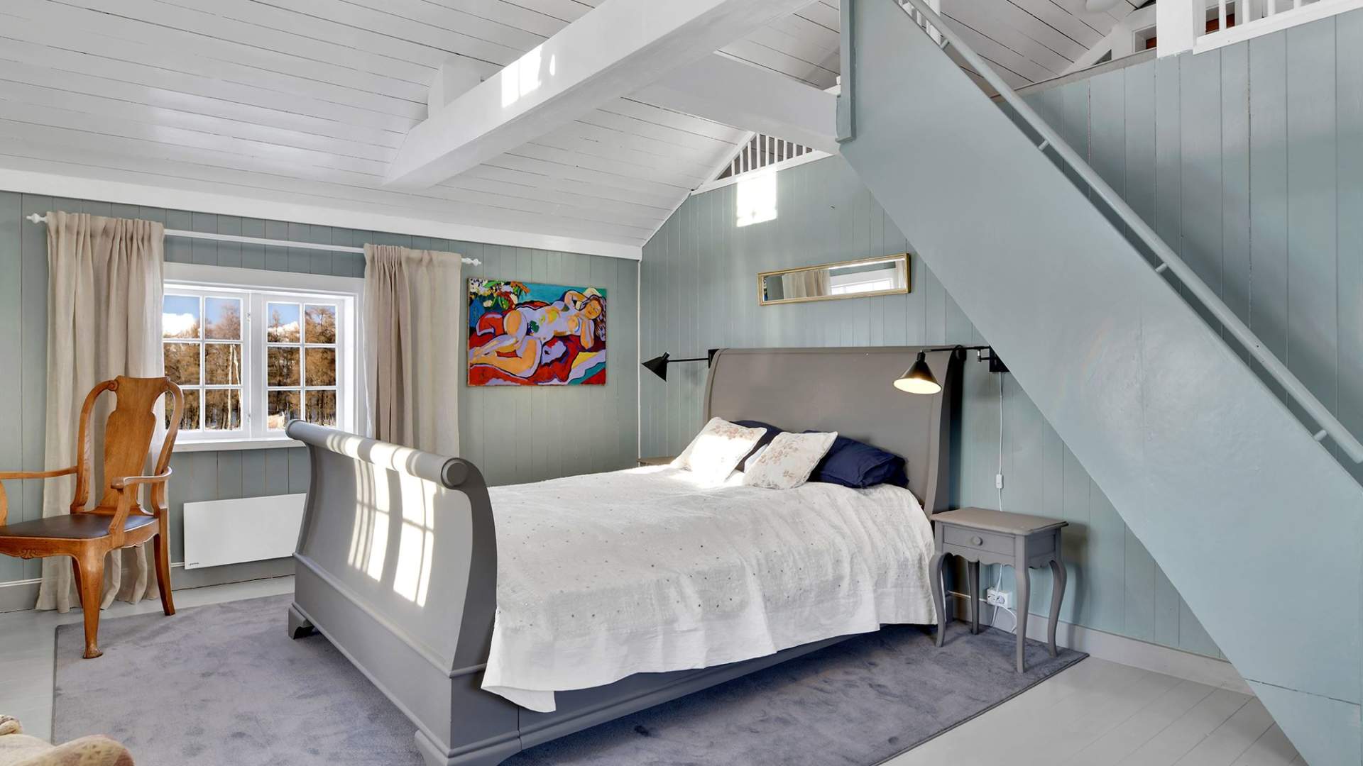 Kvitnes Farm bedroom