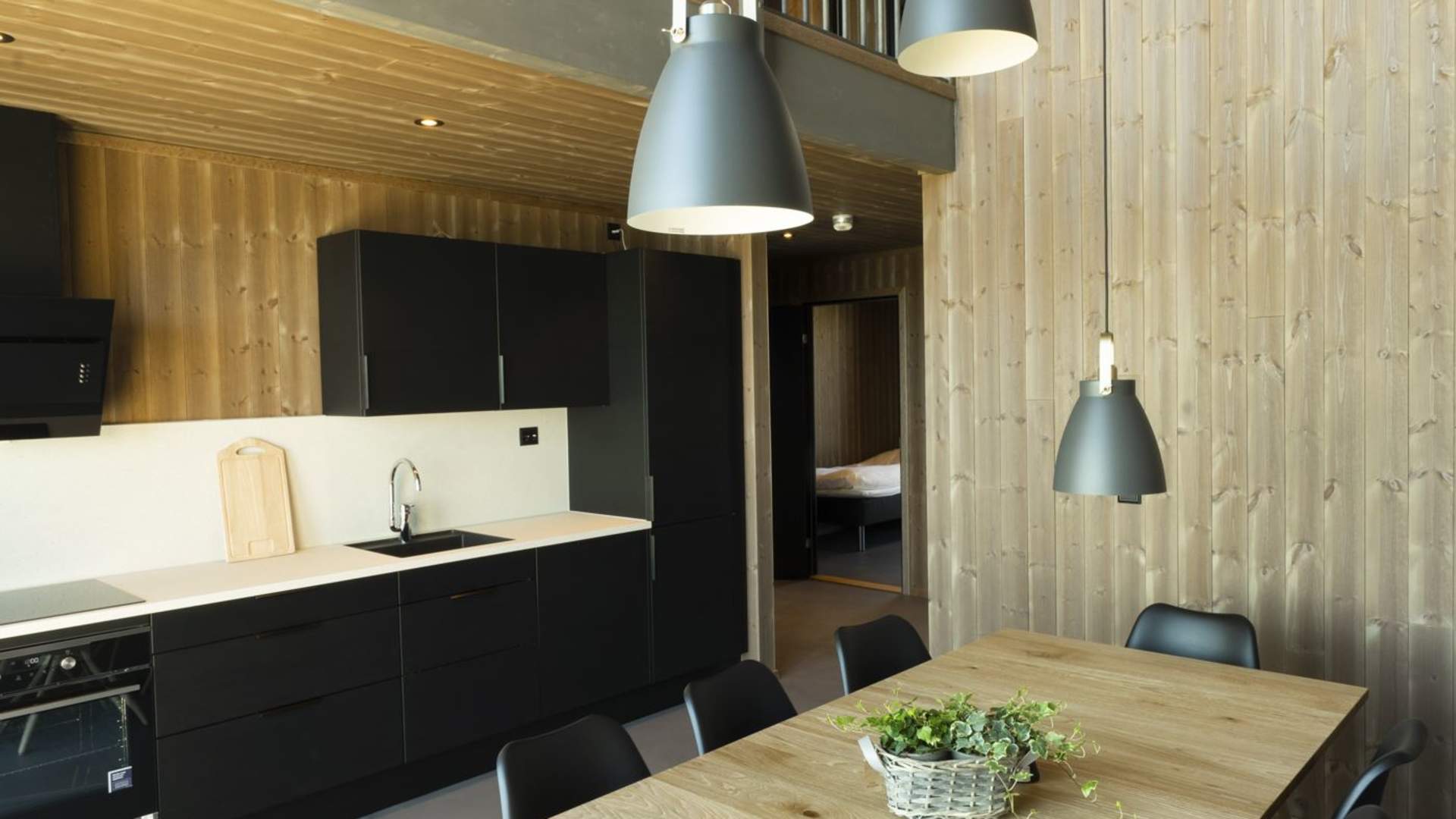 Risøyhamn Sjøhus kitchen