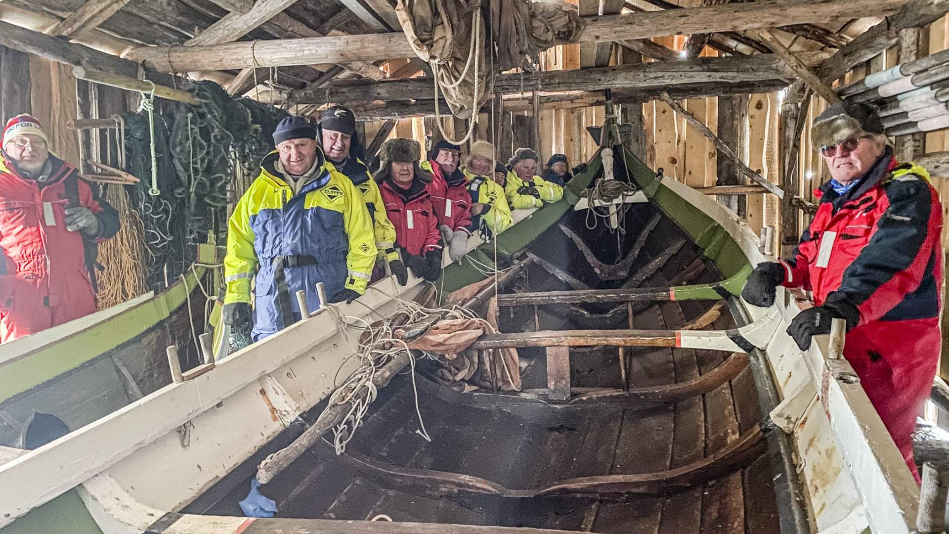 Tinden Handelssted historical boats