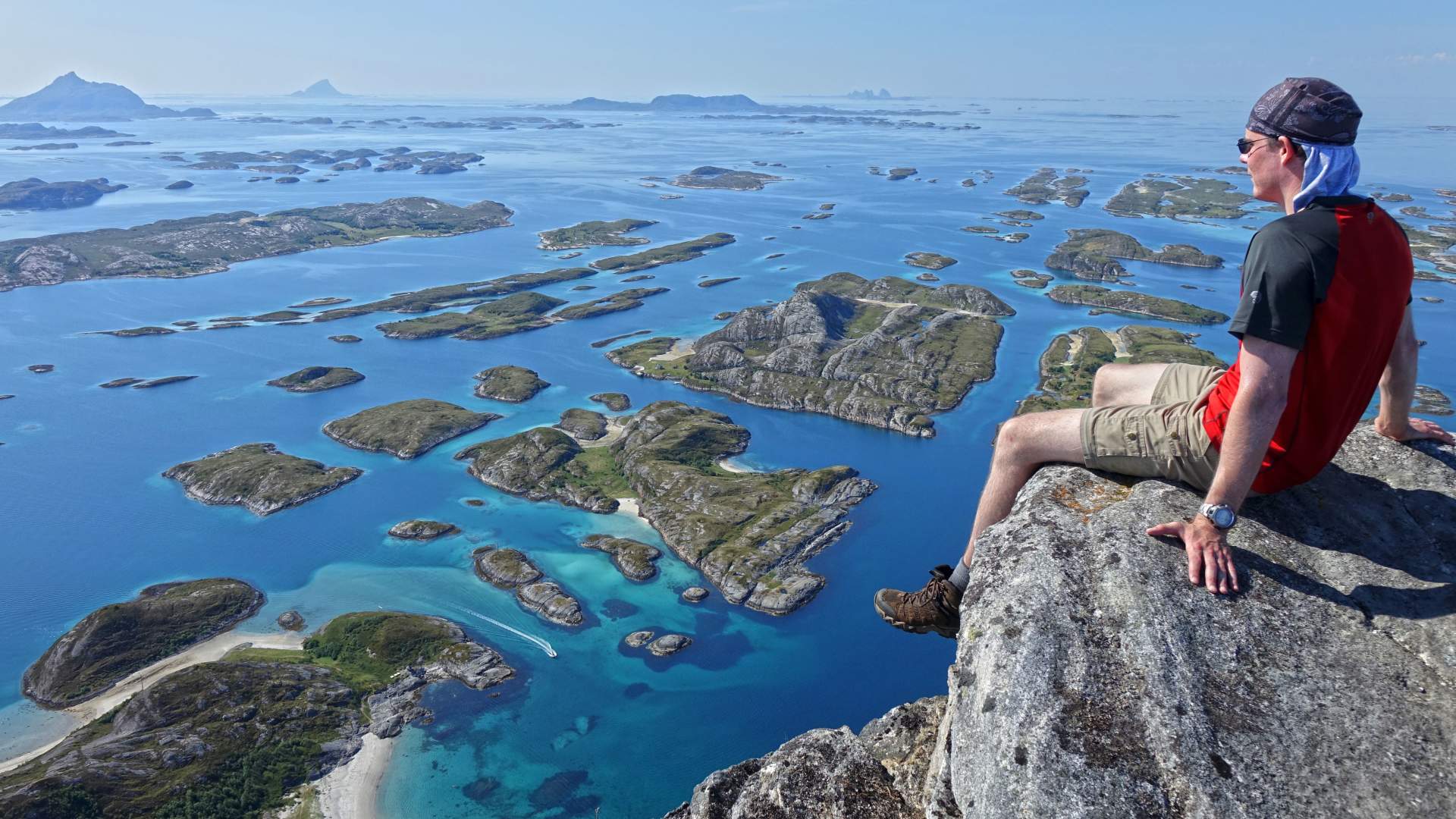 The stairs on Rødøy Island