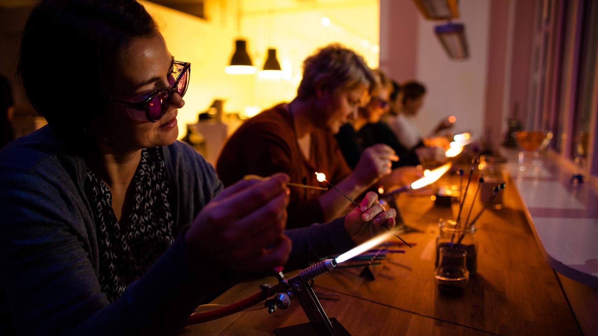 Learn to make your own glass beads