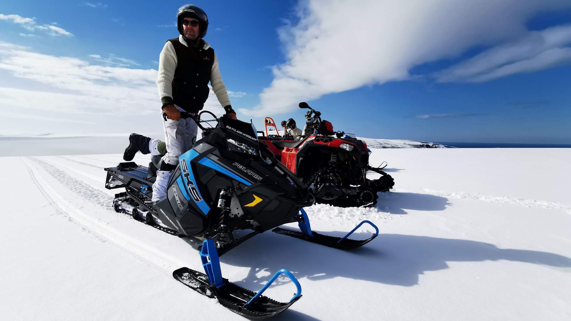 Ride & Slide, snowmobile and ATV combo to North Cape