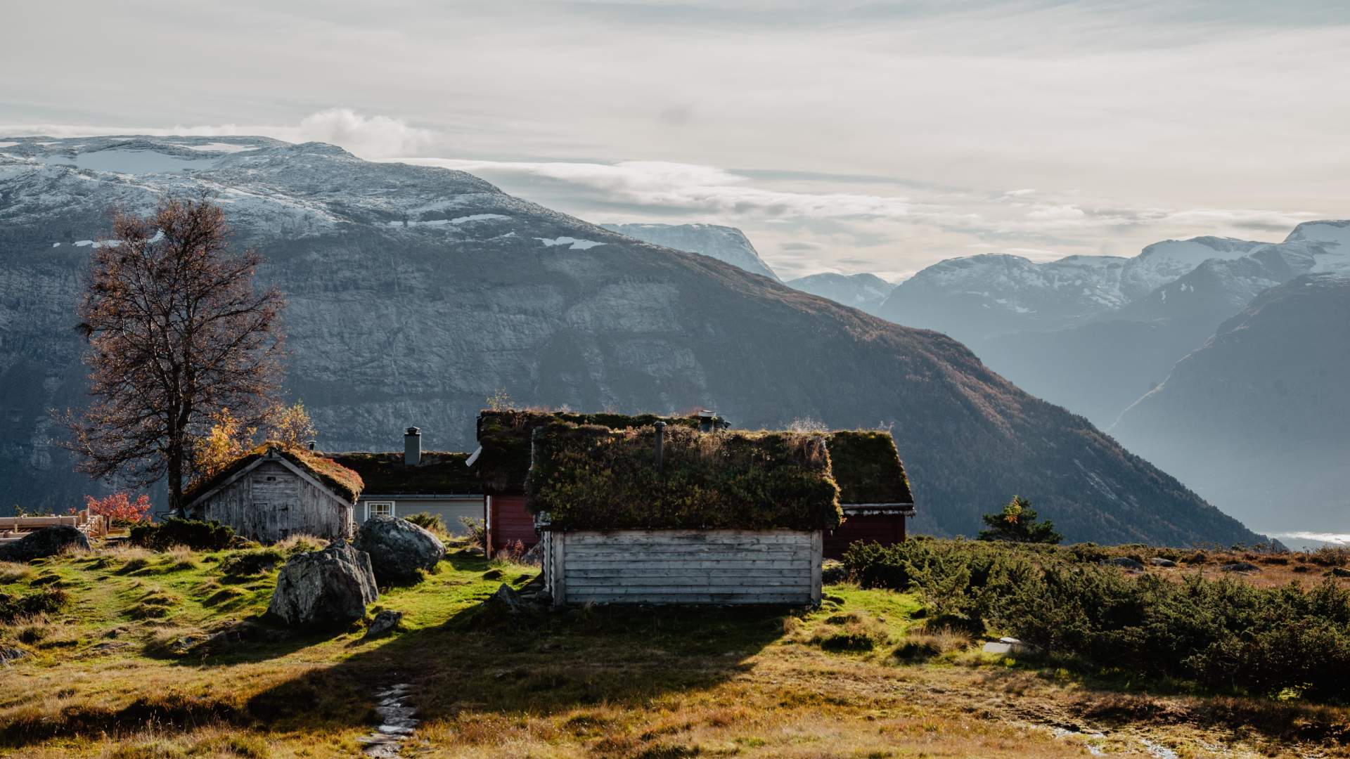 Øvresetstøylen summer pasture farm