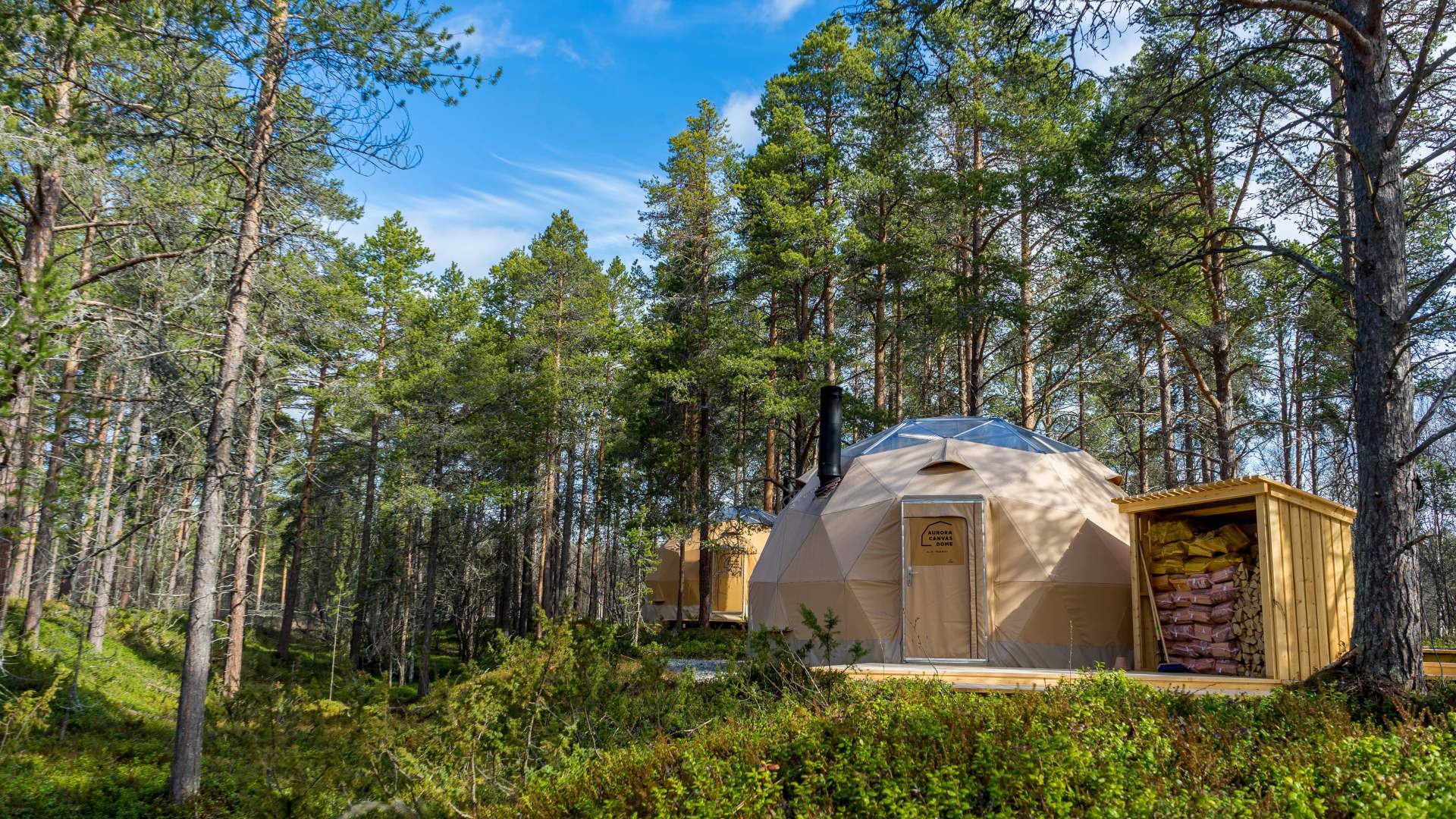 GLØD Aurora Canvas Dome