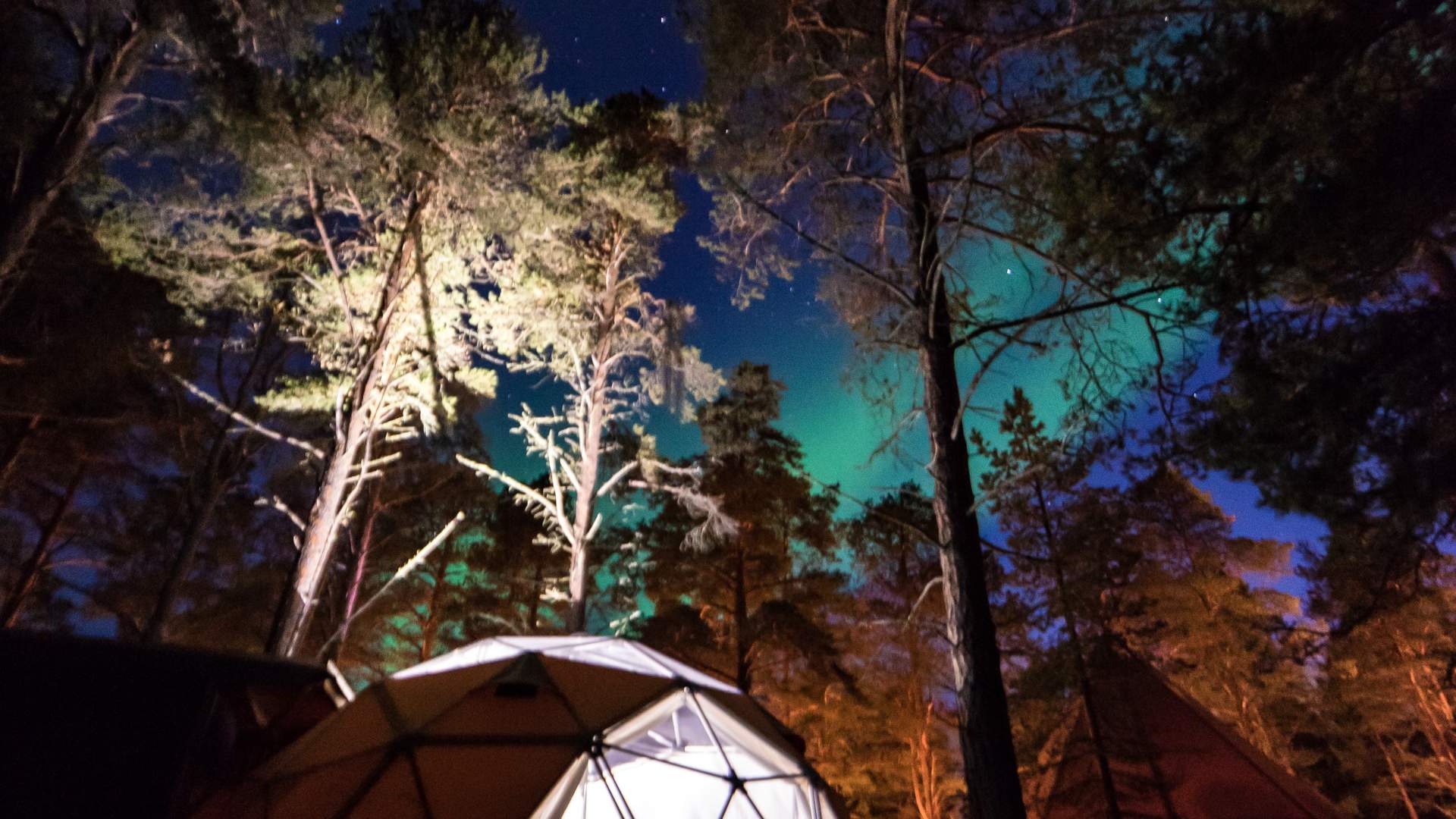 GLØD Aurora Canvas Dome