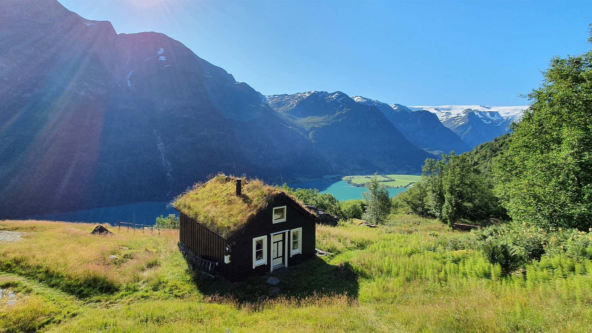 Yrisætra mountain pasture farm