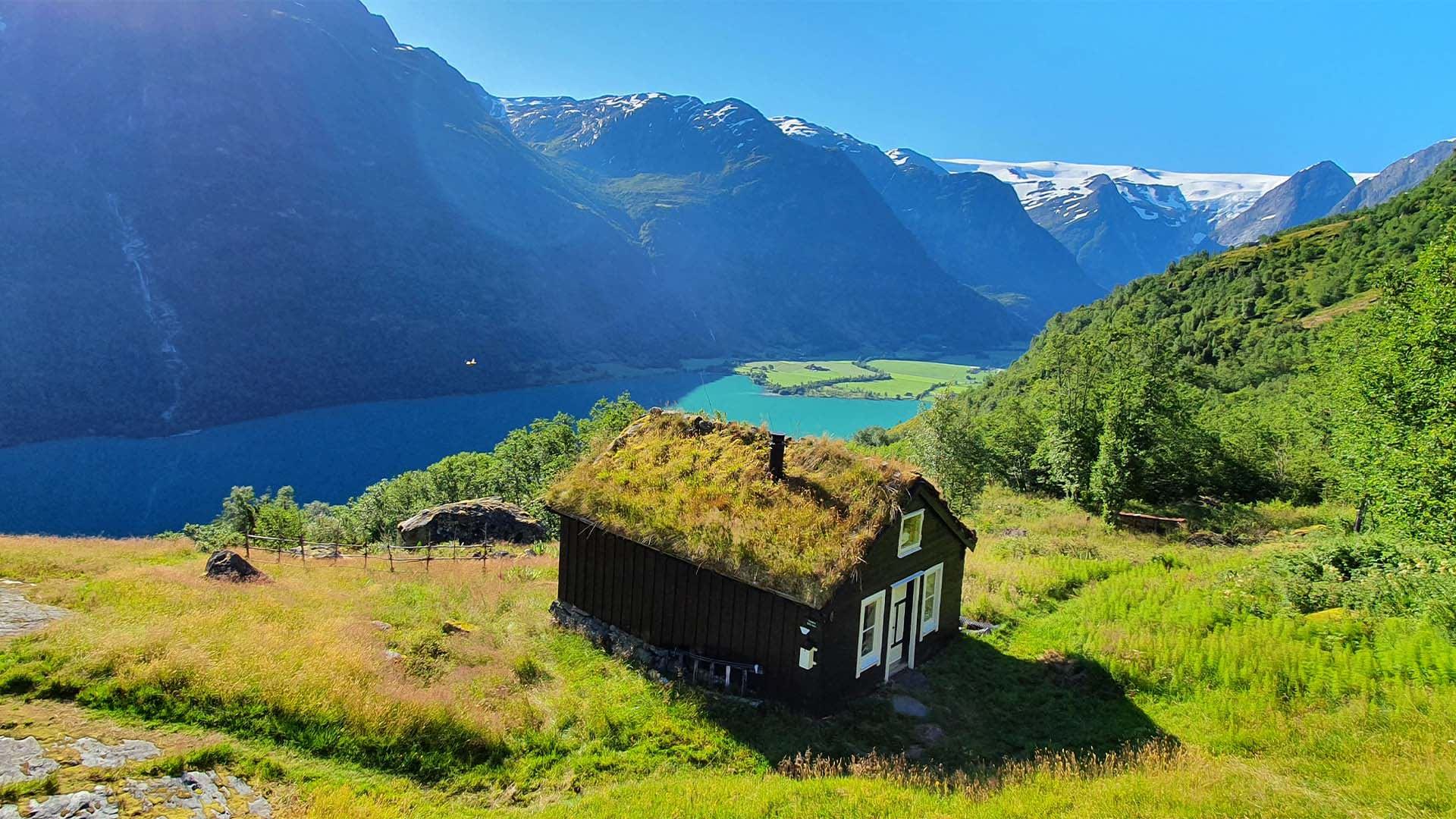 Yrisætra mountain pasture farm