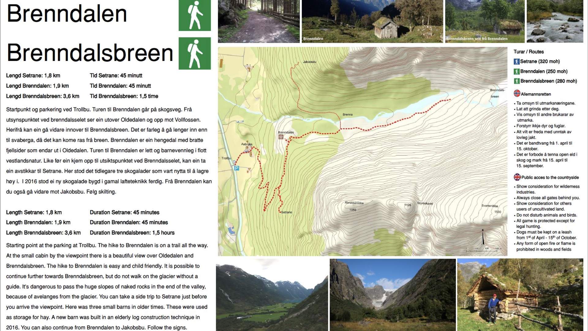 Brenndalen og Brenndalsbreen