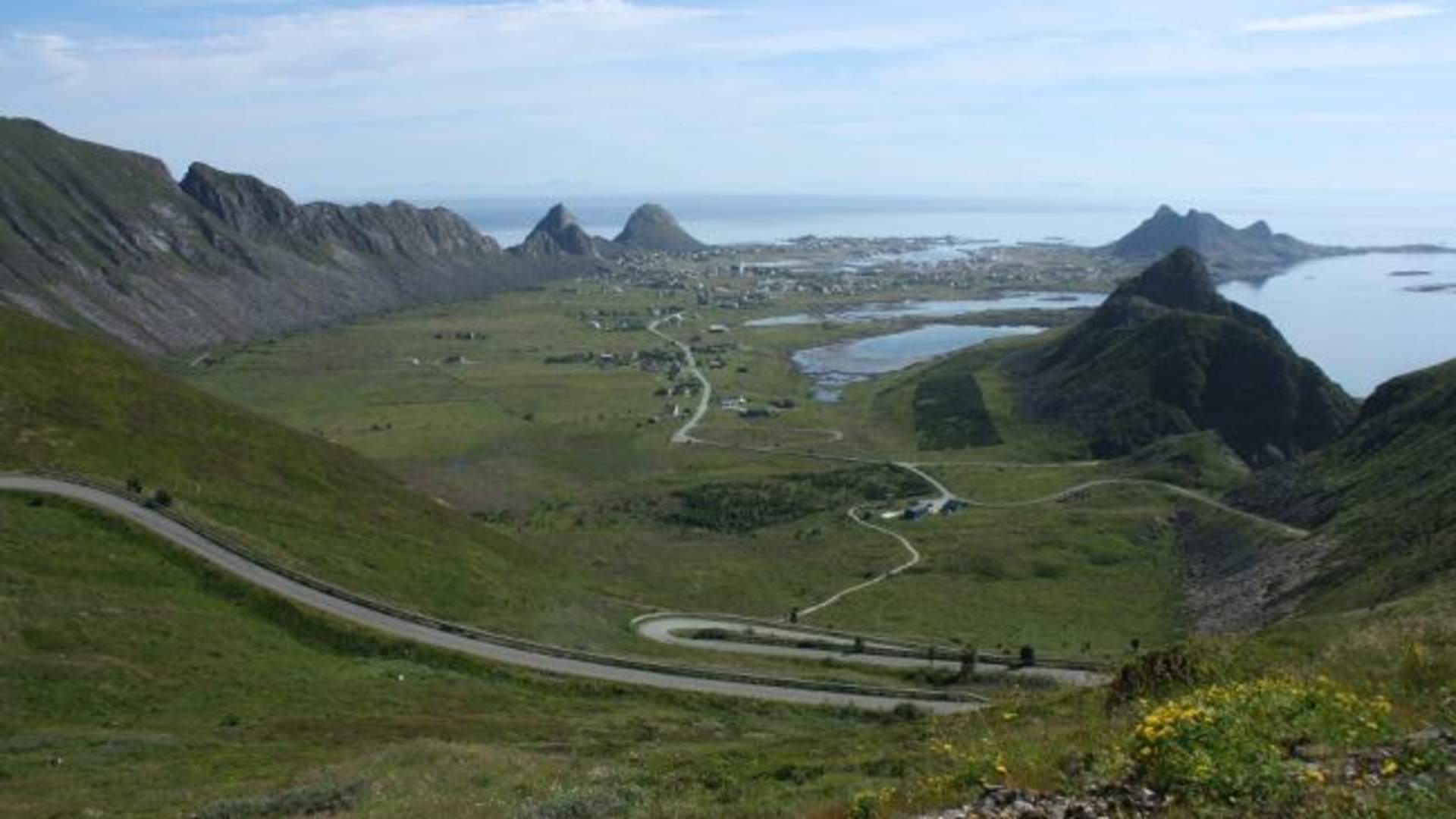 View from Håheia