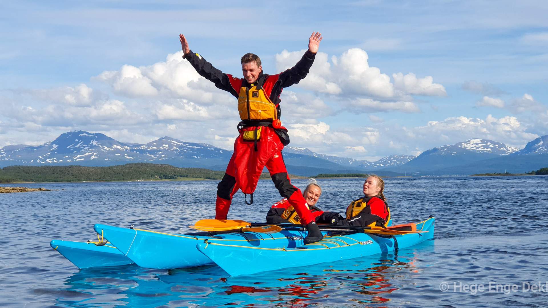 Kajakk grunnkurs våttkort hav - Norwegian Wild