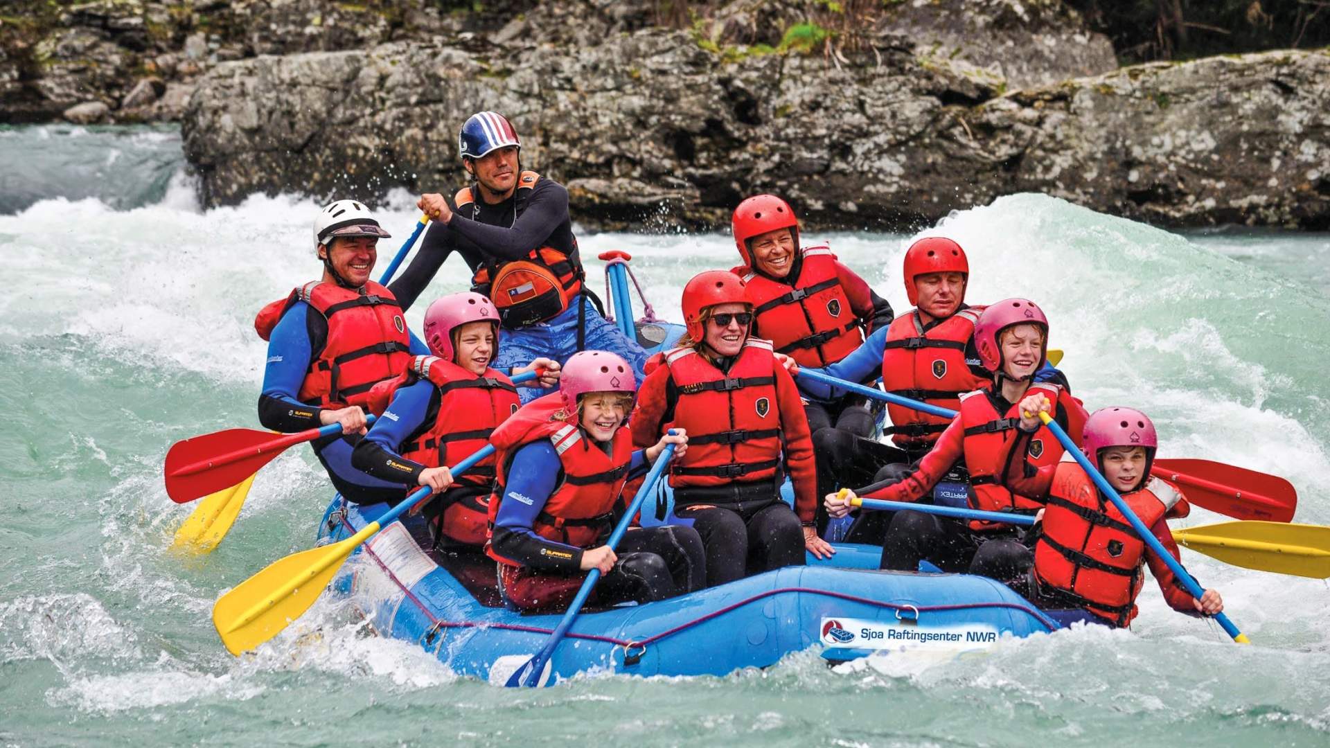 Rafting in Sjoa