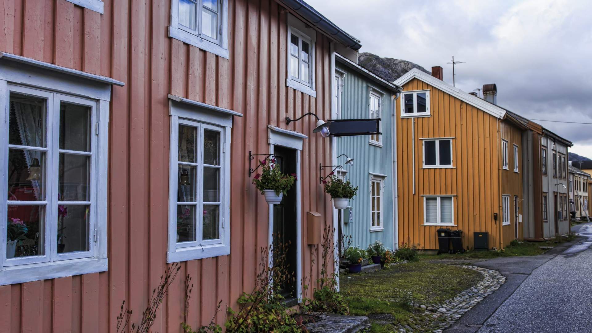 Sjøgata i Mosjøen