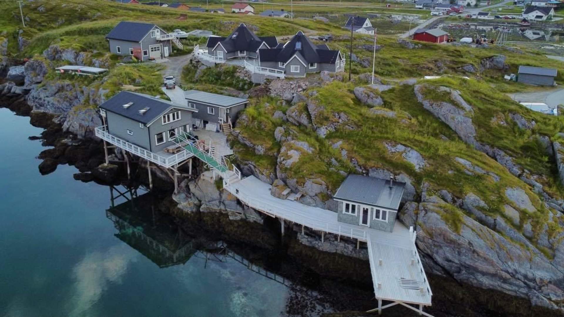 Arktisk sauna og isbading