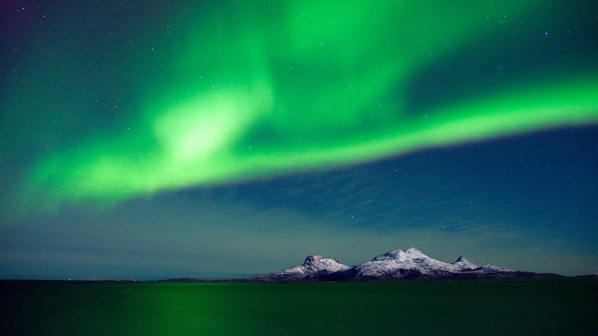 Nordlysjakt på elsykkel i Bodø