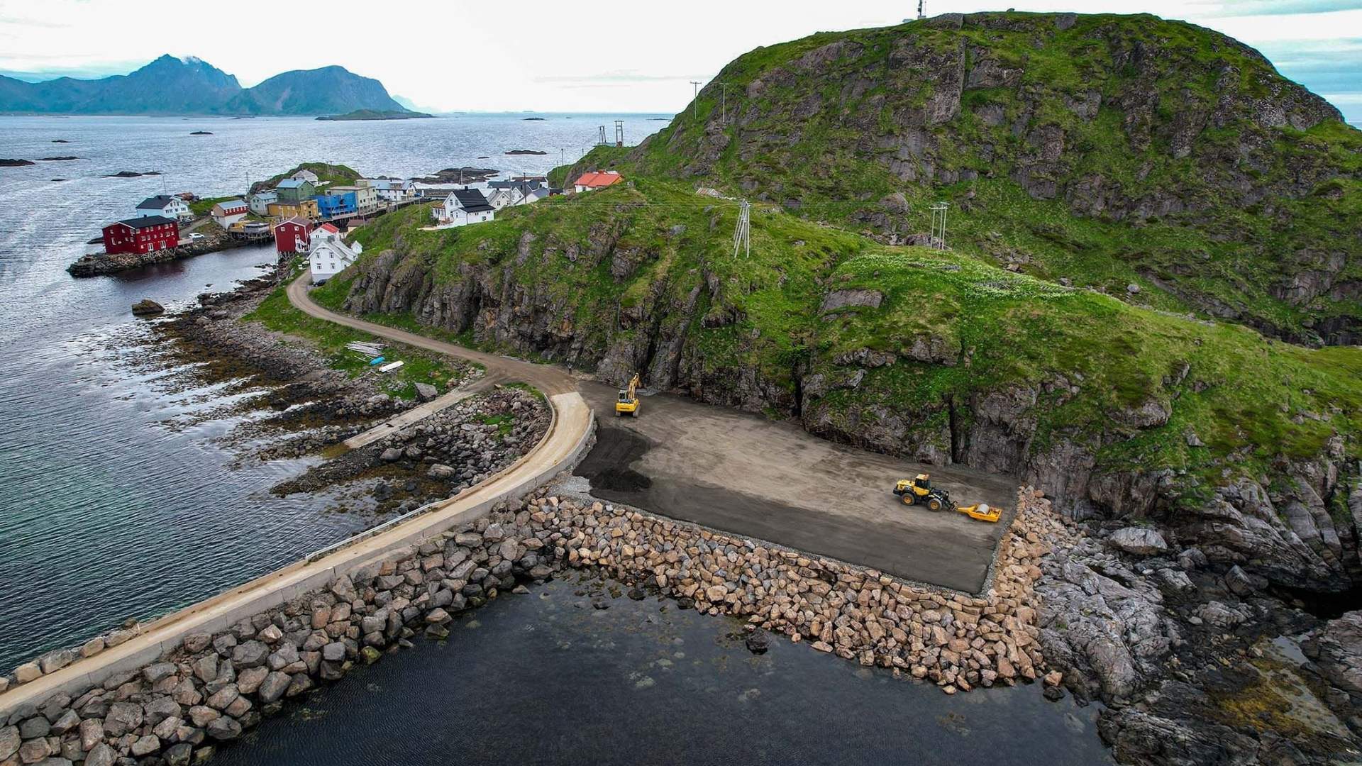 Parking space in Nyksund