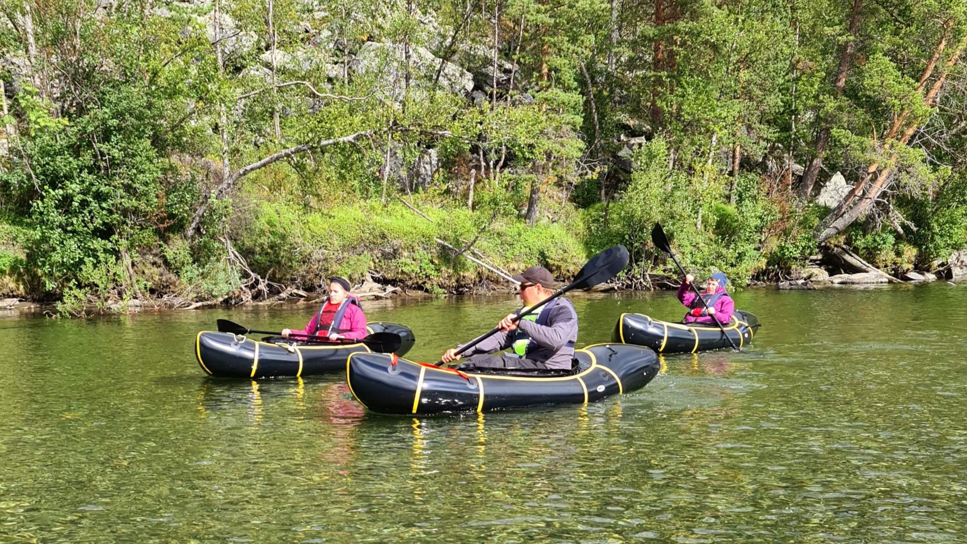 Packraft Reisa river