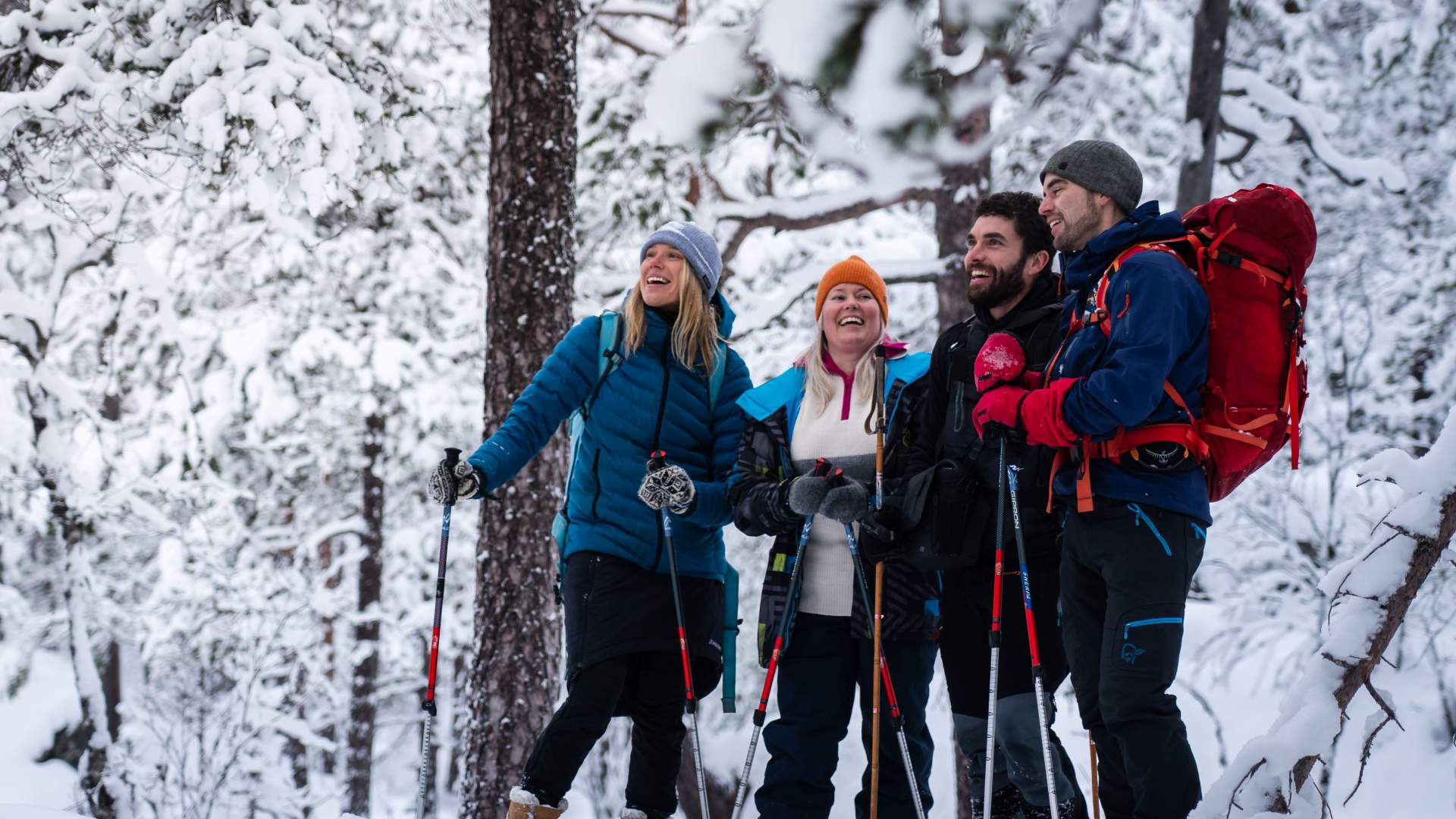 Snowshoeing in Raundalen with Wild Voss