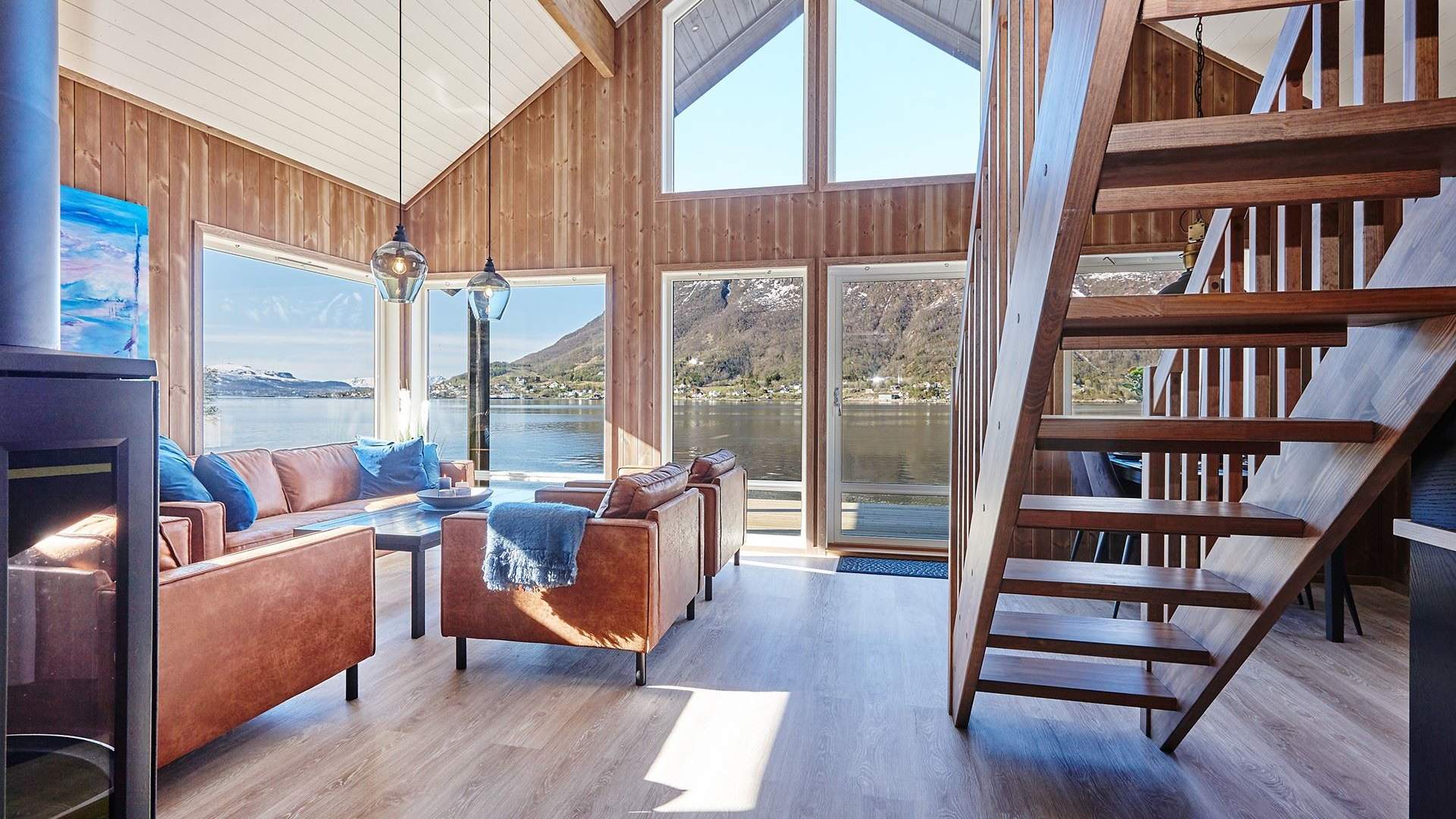 Modern cabin in Vesterålen