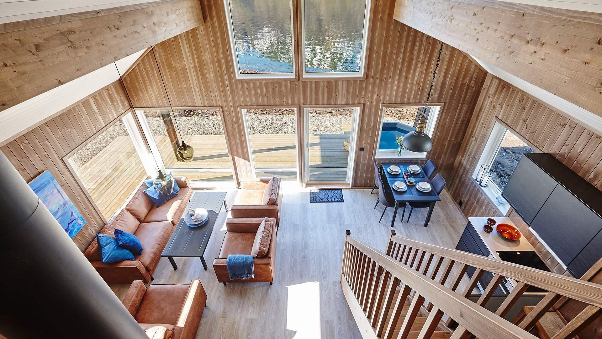 Modern cabin in Vesterålen
