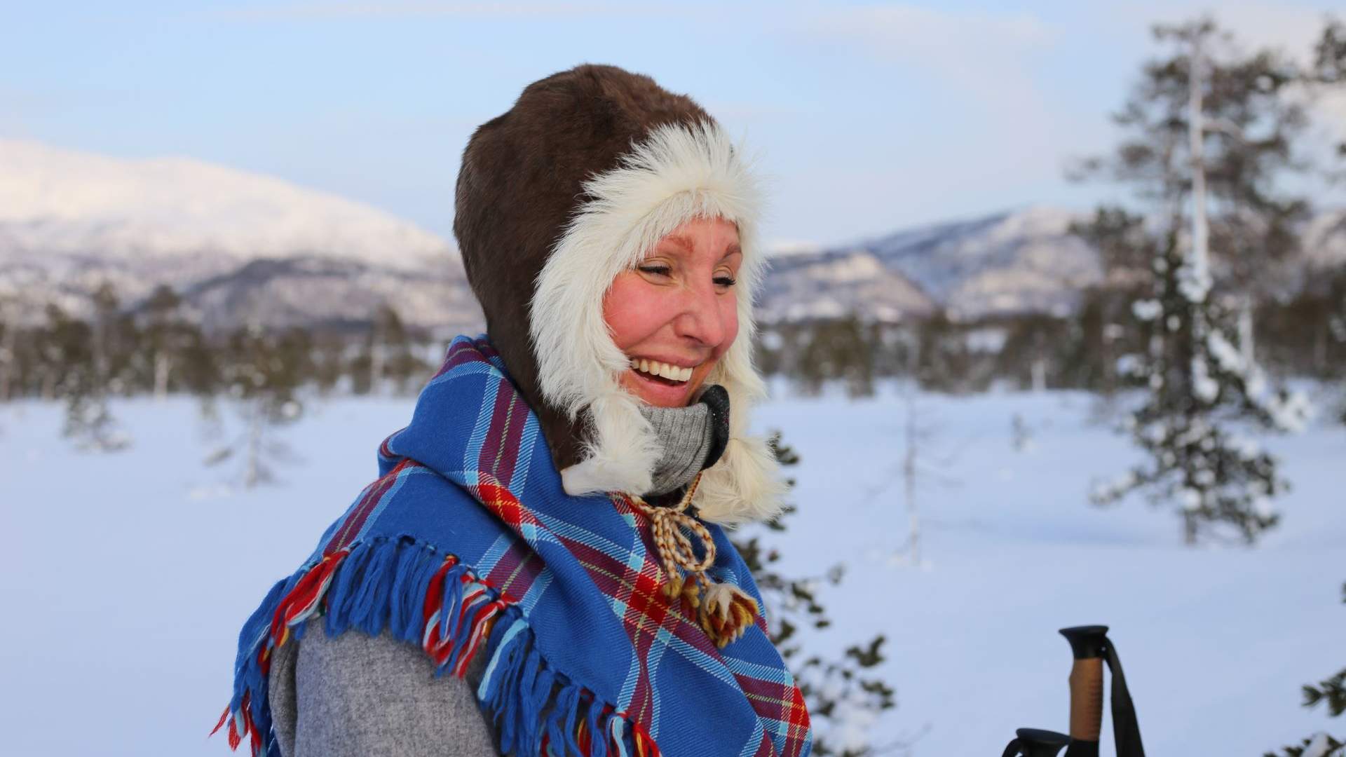 The Ånderdalen National Park - guidet snowshoe hike