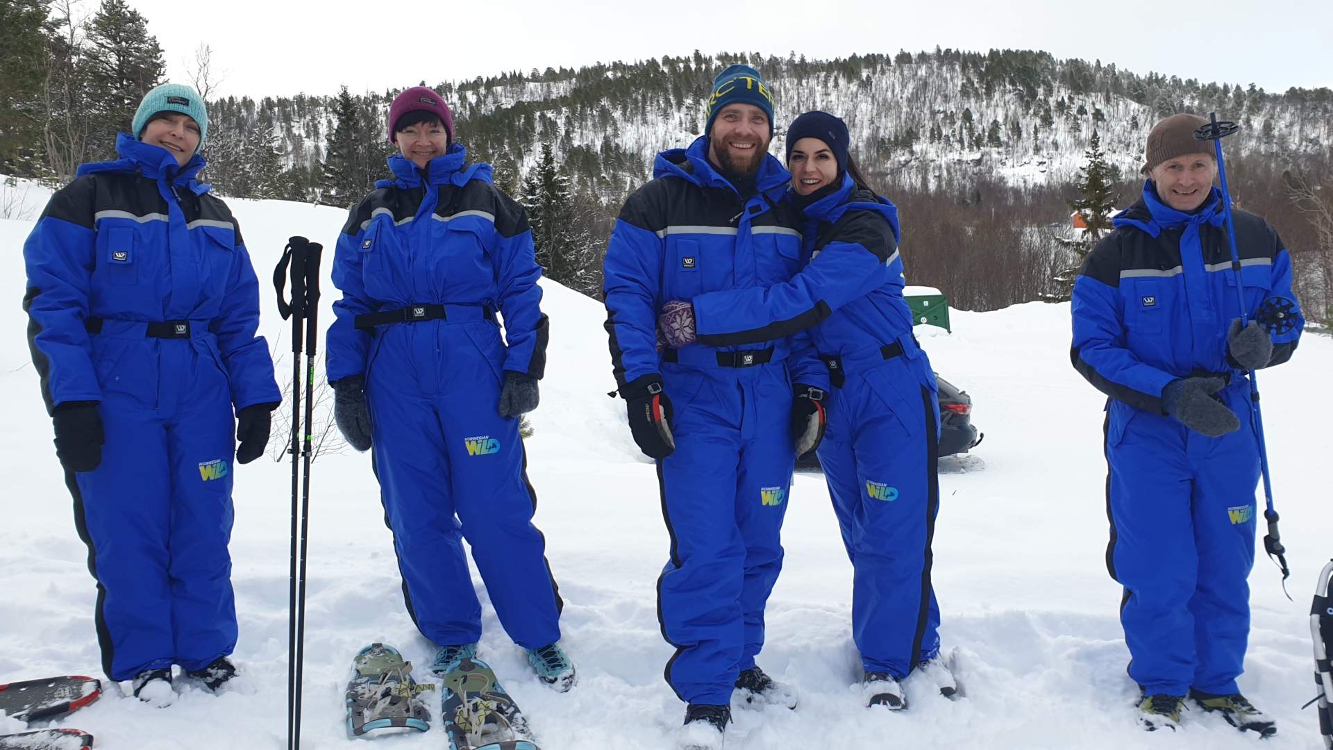 The Ånderdalen National Park - guidet snowshoe hike