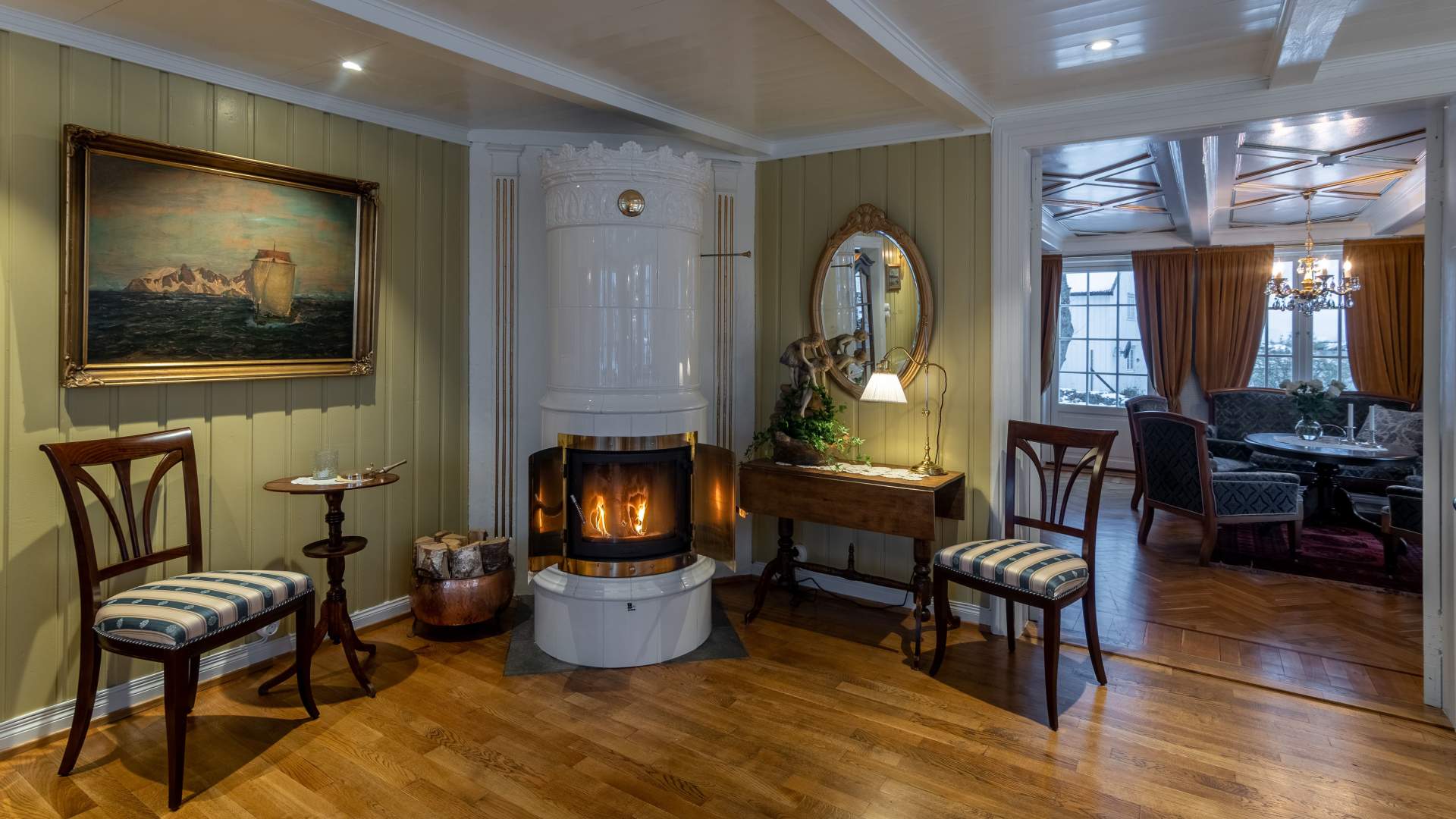 Væreiergården anno 1828 - Svinøya Rorbuer